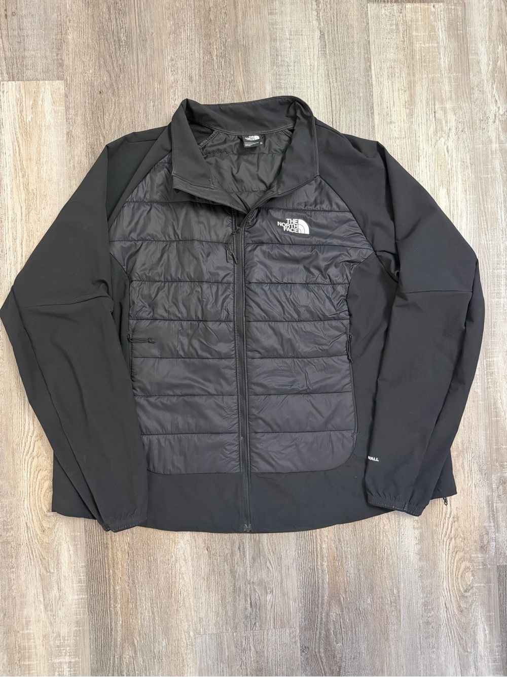 The North Face Women’s Lightweight Quilted Full Zip Jacket Black, size 3X
